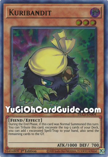 Yu-Gi-Oh Card: Kuribandit