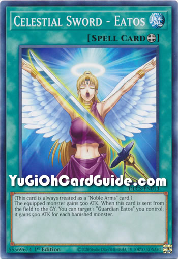 Yu-Gi-Oh Card: Celestial Sword - Eatos