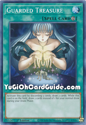 Yu-Gi-Oh Card: Guarded Treasure