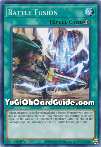 Yu-Gi-Oh Card: Battle Fusion
