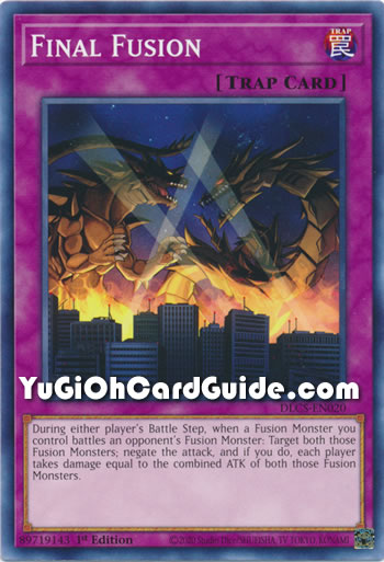 Yu-Gi-Oh Card: Final Fusion