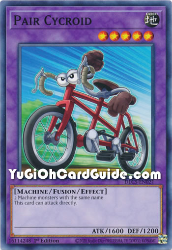 Yu-Gi-Oh Card: Pair Cycroid