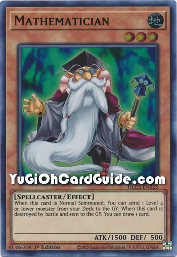 Yu-Gi-Oh Card: Mathematician