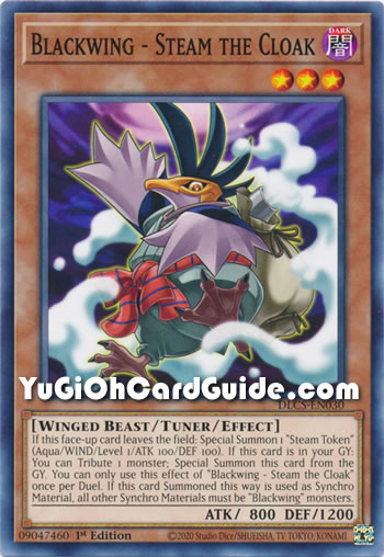 Yu-Gi-Oh Card: Blackwing - Steam the Cloak