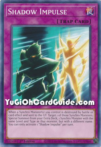 Yu-Gi-Oh Card: Shadow Impulse