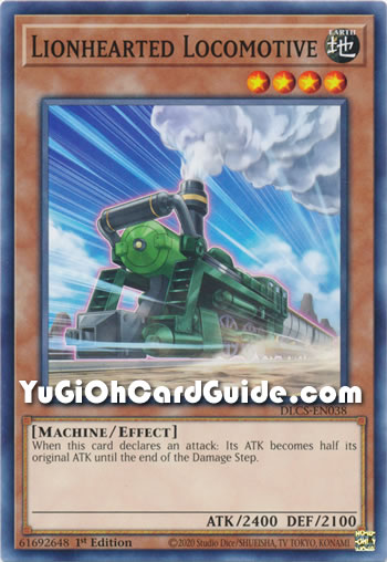 Yu-Gi-Oh Card: Lionhearted Locomotive