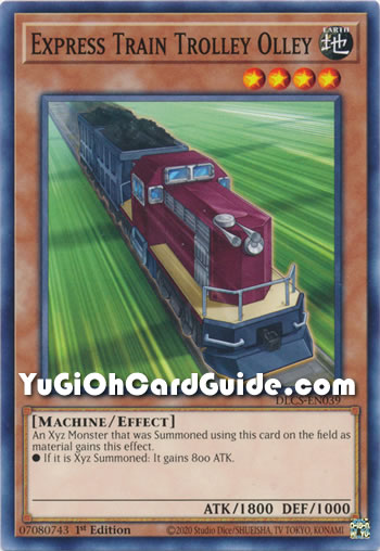 Yu-Gi-Oh Card: Express Train Trolley Olley