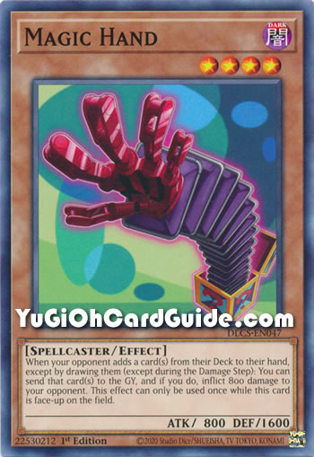 Yu-Gi-Oh Card: Magic Hand