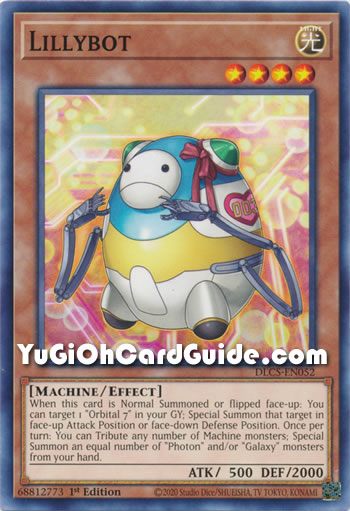Yu-Gi-Oh Card: Lillybot