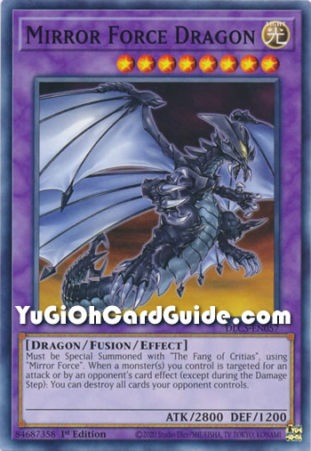 Yu-Gi-Oh Card: Mirror Force Dragon