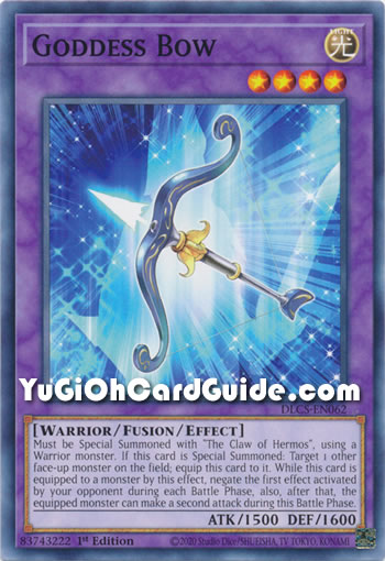 Yu-Gi-Oh Card: Goddess Bow