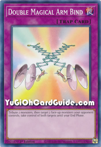 Yu-Gi-Oh Card: Double Magical Arm Bind