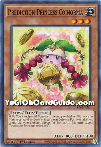 Yu-Gi-Oh Card: Prediction Princess Coinorma