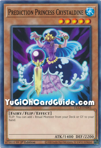 Yu-Gi-Oh Card: Prediction Princess Crystaldine