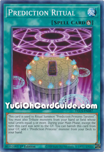 Yu-Gi-Oh Card: Prediction Ritual