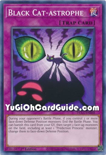 Yu-Gi-Oh Card: Black Cat-astrophe