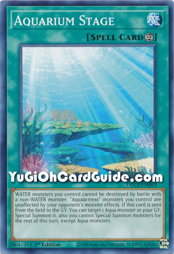 Yu-Gi-Oh Card: Aquarium Stage