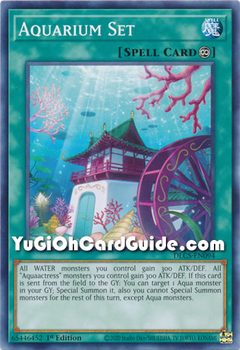 Yu-Gi-Oh Card: Aquarium Set