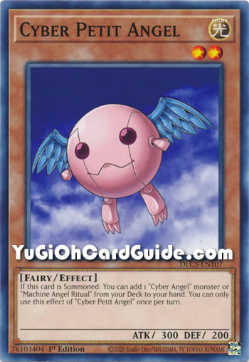 Yu-Gi-Oh Card: Cyber Petit Angel