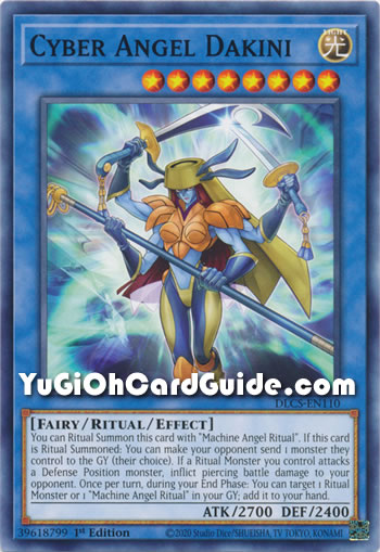 Yu-Gi-Oh Card: Cyber Angel Dakini
