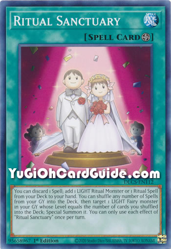 Yu-Gi-Oh Card: Ritual Sanctuary