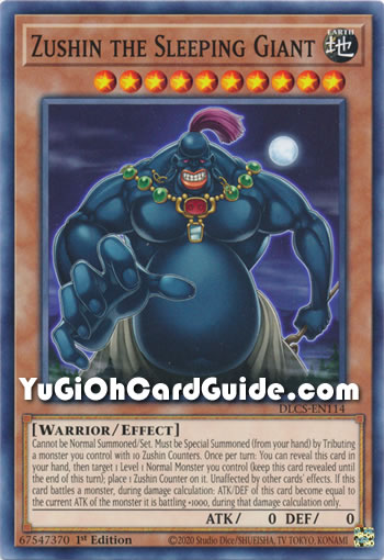 Yu-Gi-Oh Card: Zushin the Sleeping Giant