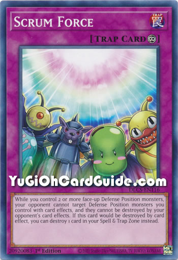 Yu-Gi-Oh Card: Scrum Force