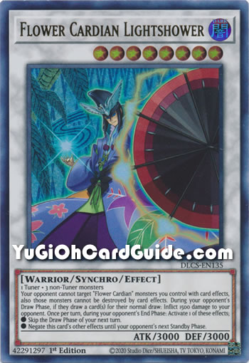 Yu-Gi-Oh Card: Flower Cardian Lightshower