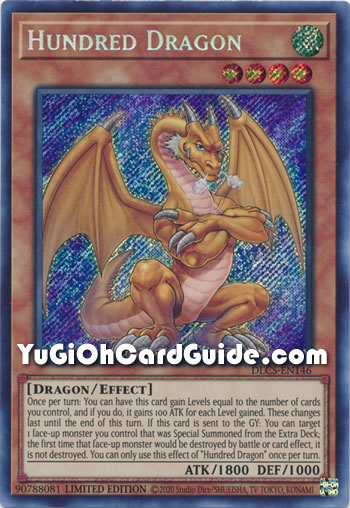 Yu-Gi-Oh Card: Hundred Dragon