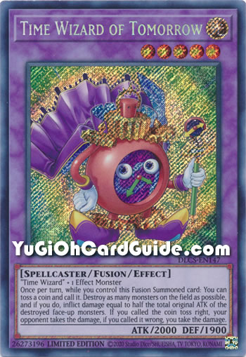 Yu-Gi-Oh Card: Time Wizard of Tomorrow