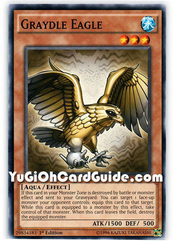 Yu-Gi-Oh Card: Graydle Eagle
