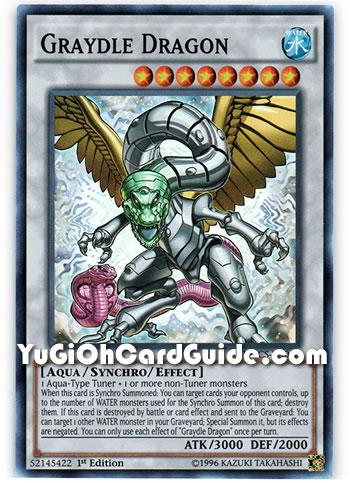Yu-Gi-Oh Card: Graydle Dragon
