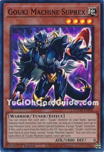 Yu-Gi-Oh Card: Gouki Machine Suprex