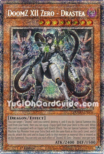Yu-Gi-Oh Card: DoomZ XII Zero - Drastea