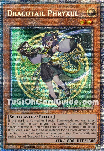 Yu-Gi-Oh Card: Dracotail Phryxul