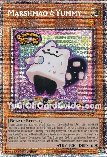 Yu-Gi-Oh Card: Marshmao☆Yummy