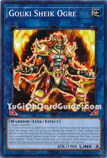 Yu-Gi-Oh Card: Gouki Sheik Ogre