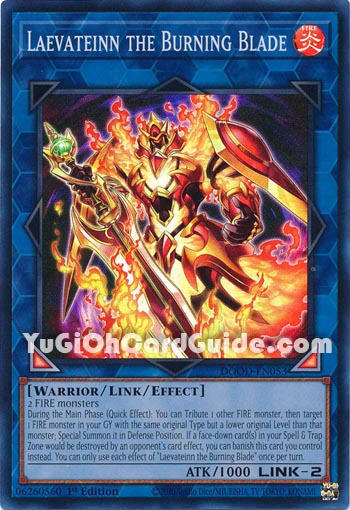 Yu-Gi-Oh Card: Laevateinn the Burning Blade