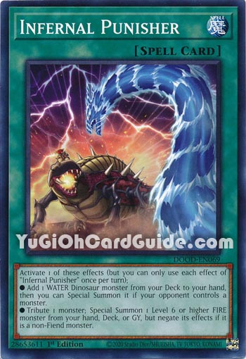 Yu-Gi-Oh Card: Infernal Punisher