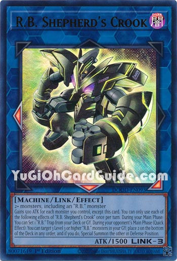 Yu-Gi-Oh Card: R.B. Shepherd's Crook