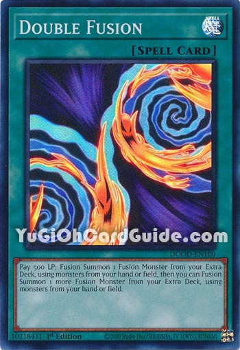 Yu-Gi-Oh Card: Double Fusion