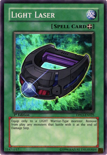 Yu-Gi-Oh Card: Light Laser
