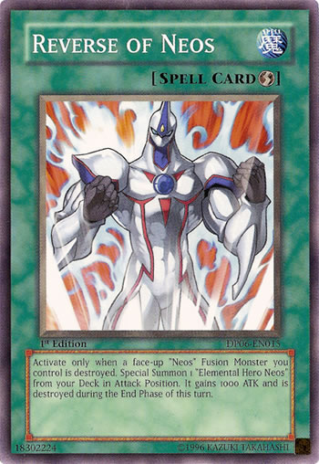 Yu-Gi-Oh Card: Reverse of Neos