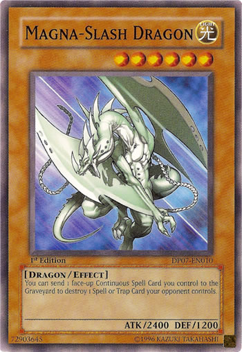 Yu-Gi-Oh Card: Magna-Slash Dragon