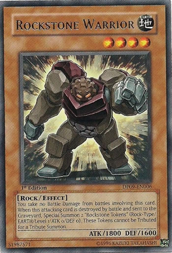 Yu-Gi-Oh Card: Rockstone Warrior