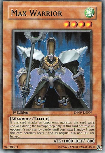Yu-Gi-Oh Card: Max Warrior