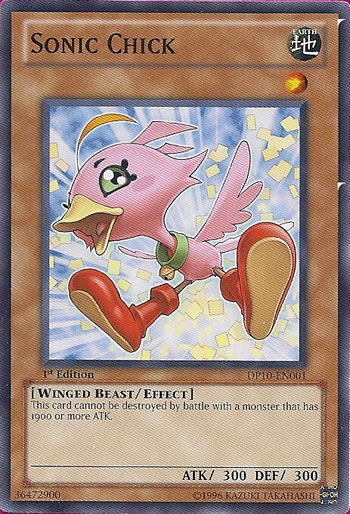 Yu-Gi-Oh Card: Sonic Chick