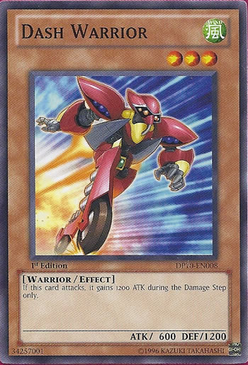 Yu-Gi-Oh Card: Dash Warrior