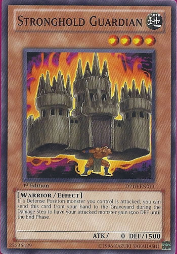 Yu-Gi-Oh Card: Stronghold Guardian