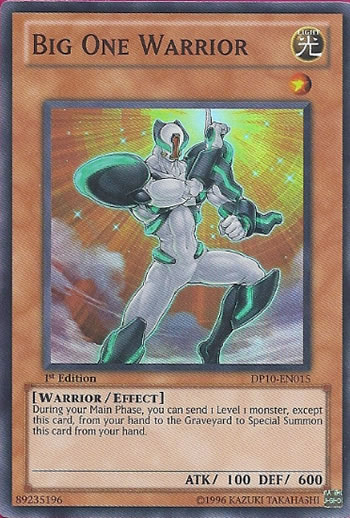 Yu-Gi-Oh Card: Big One Warrior
